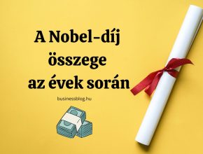 nobel díj összege