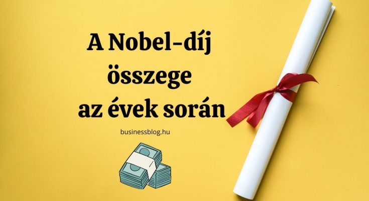 nobel díj összege